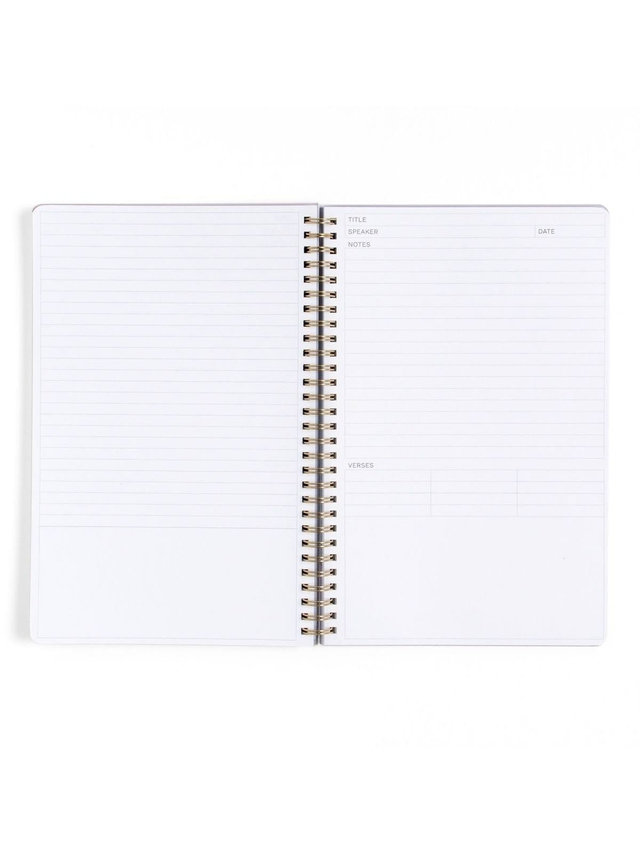 Happy Daisy Bible Study Spiral Notebook with Reference Maps by Callie Danielle, 4 of 9