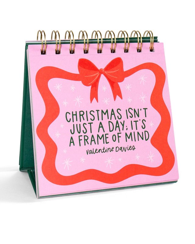 25 Days Of Christmas - Quotes + Prompts Advent Desk Calendar, 11 of 13