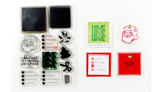 Santa 4×6 Stamp Set, 4 of 5