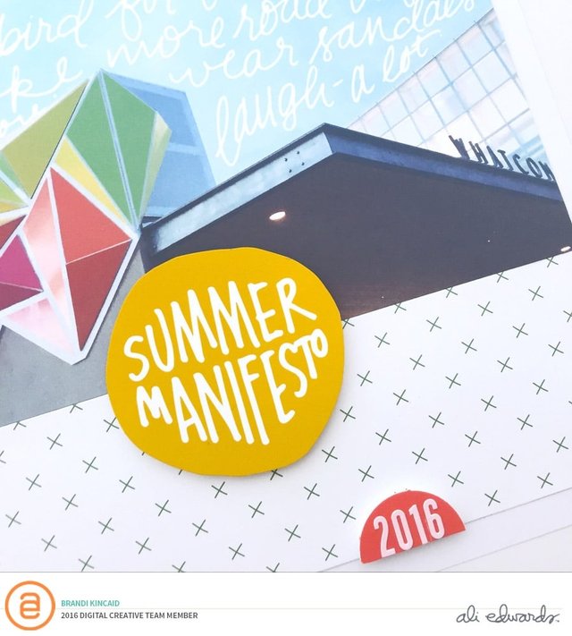Summer Manifesto, 2 of 2