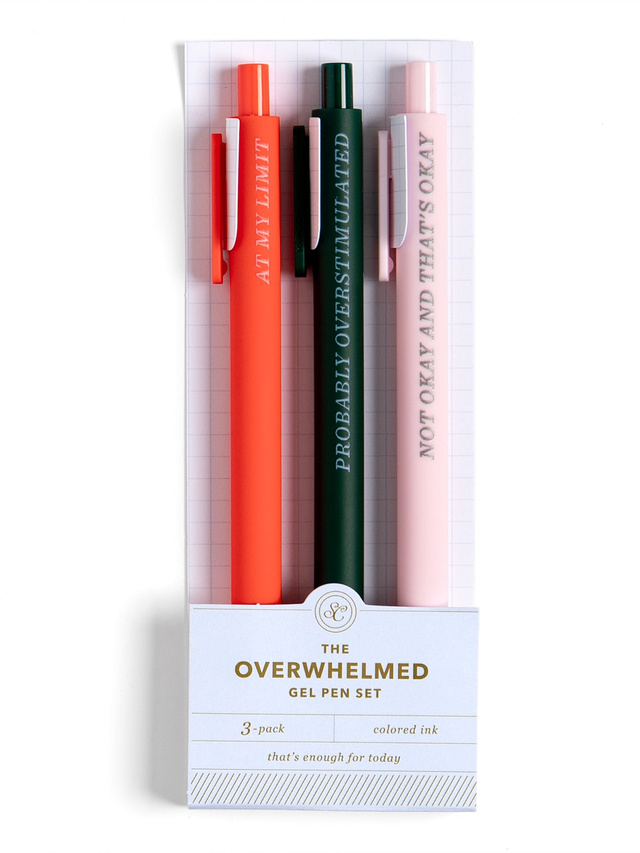 The Overwhelmed Gel Pen Set, 1 of 3