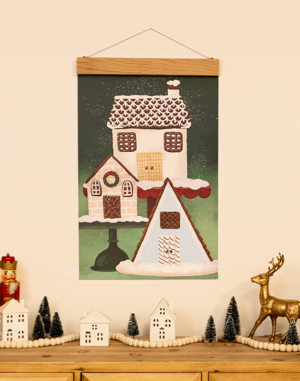 Christmas Countdown Calendar - Gingerbread Village, 1 of 6