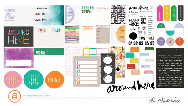 Around Here Digital Story Kit™, 1 of 1