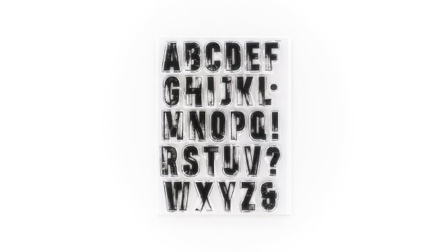 Alphas Are Awesome #28 6×8 Stamp Set, 1 of 2
