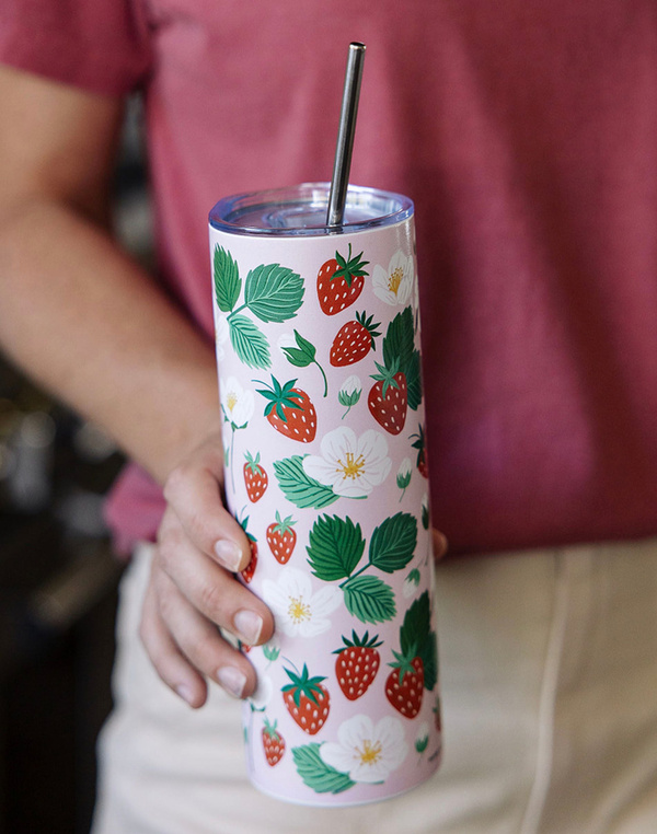 Strawberry Patch Tumbler, 3 of 6