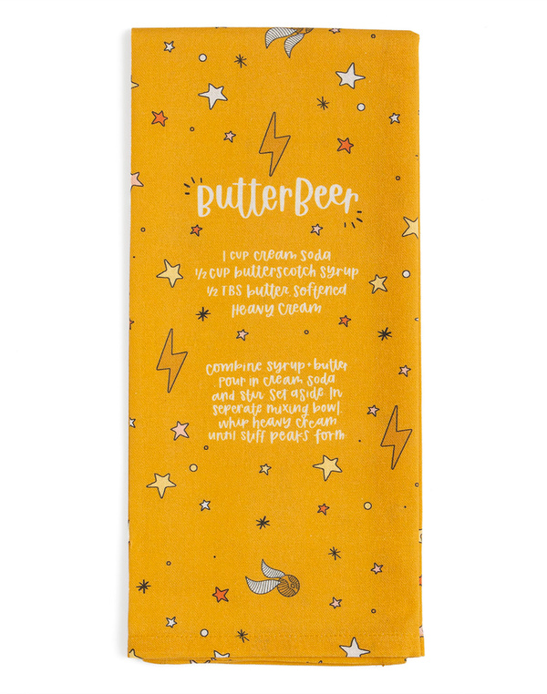 Butterbeer Recipe Tea Towel, 2 of 2