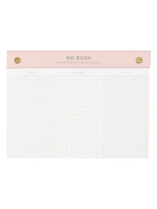 No Rush 6×8 Notepad, 1 of 4