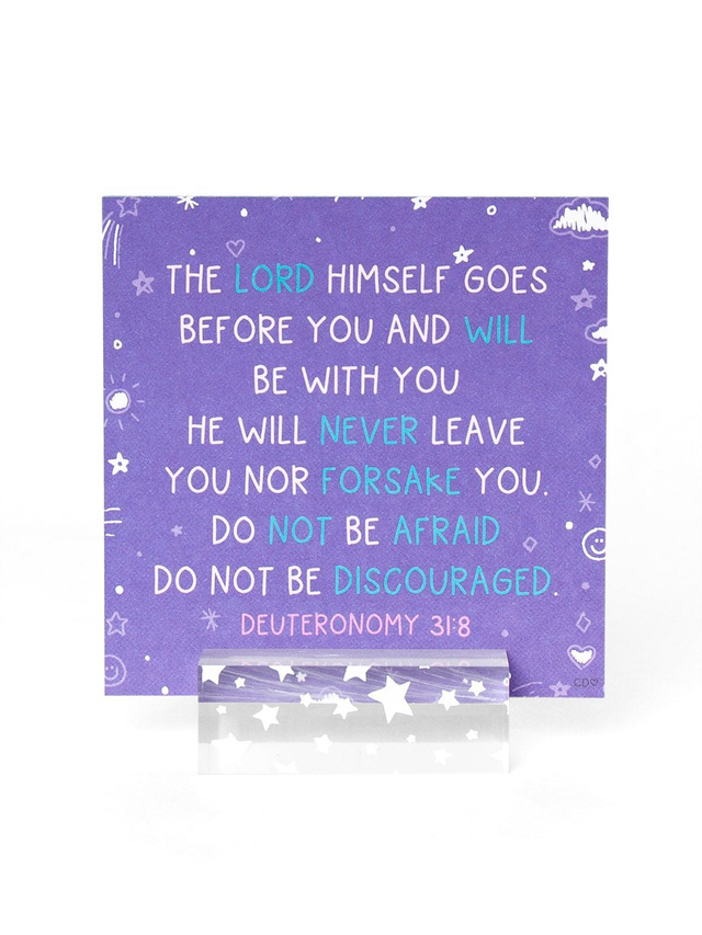 Verses for Peace – Bible Verse Card Set with Display Stand, 2 of 5