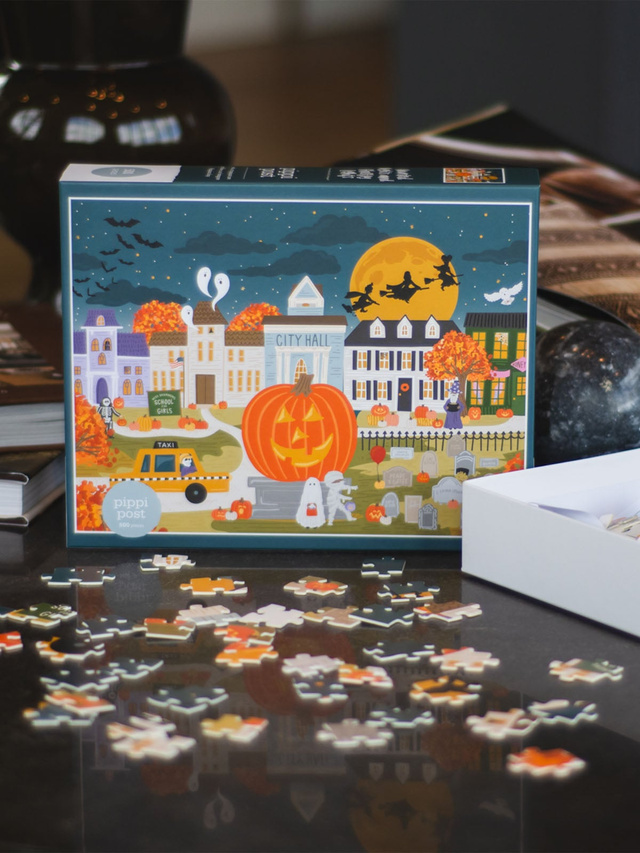 Haunted Nights & Ghostly Lights - 500 Piece Jigsaw Puzzle, 3 of 12