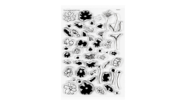 Stamp Set : 4×6 Flower Garden, 1 of 3