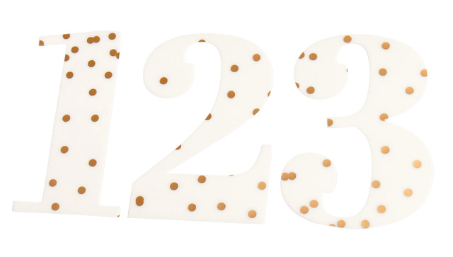December Daily® 2026 Large Plastic Numbers, 2 of 3