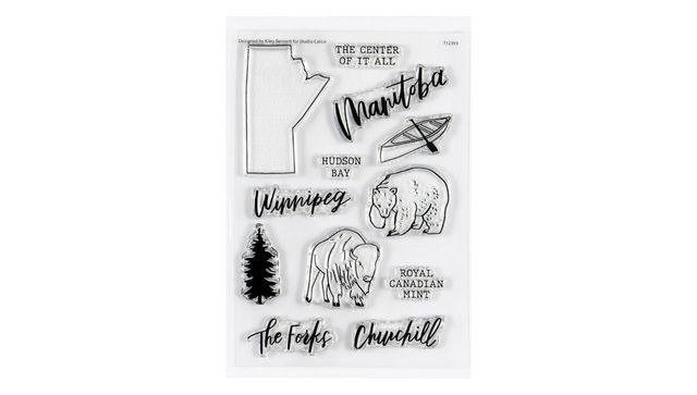 Stamp Set : 4×6 Manitoba by Kiley Bennett, 1 of 1