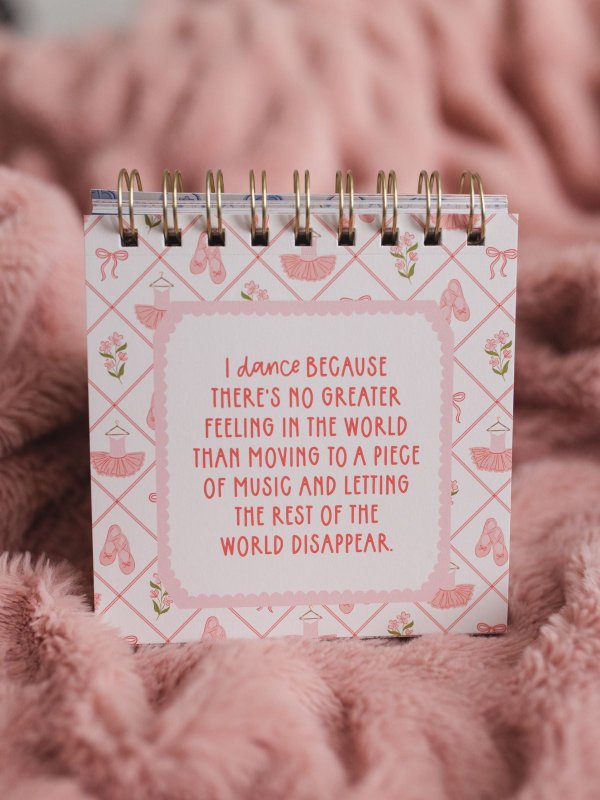 52 Weeks of Encouragement for Dancers - Desk Flip Calendar, 2 of 10