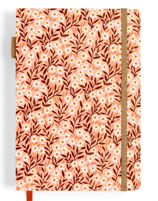 Pink Daisy Lay Flat Journal, 3 of 5