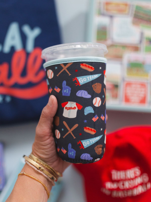 Take Me Out To The Ballgame Baseball Drink Sleeve , 4 of 6