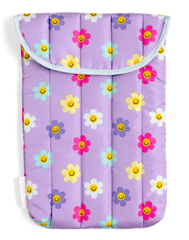 Happy Daisy Quilted Laptop Sleeve, 1 of 4