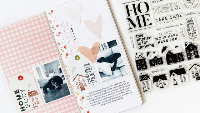 Stamp Set : 6×8 Home Is My Happy Place, 7 of 9