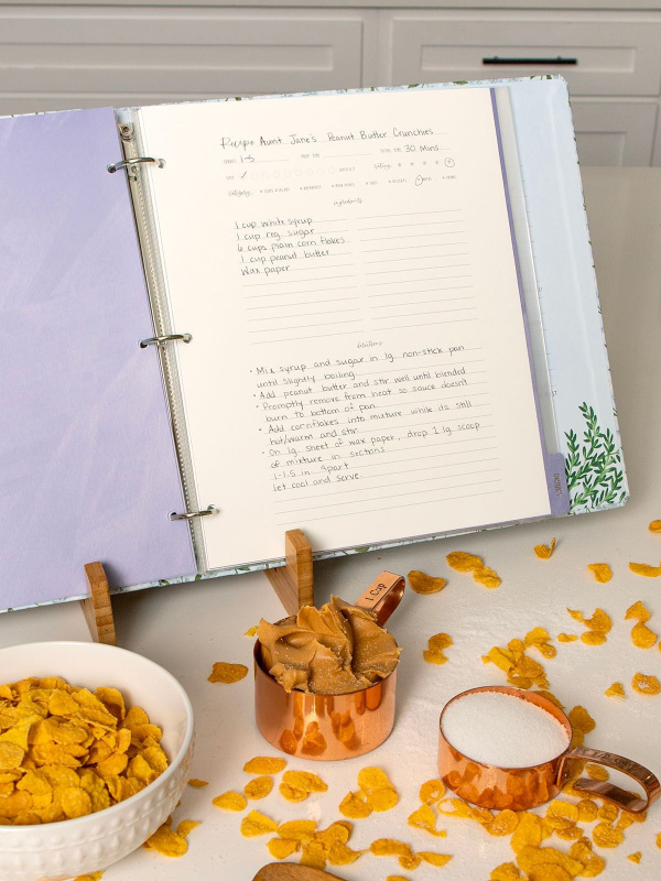 Hydrangeas Large Recipe Binder, 2 of 7