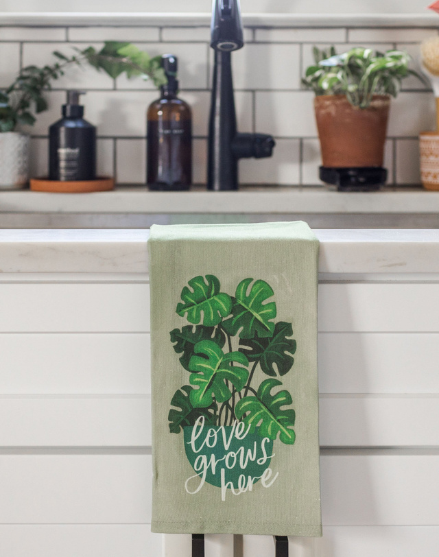 Potted Plant Kitchen Towel, 1 of 4