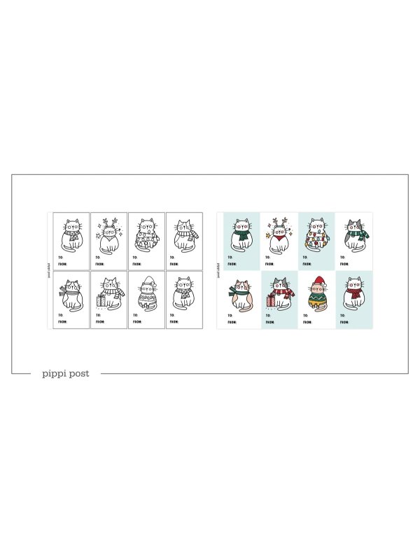 Digital Cat Gift Tags, 2 of 2