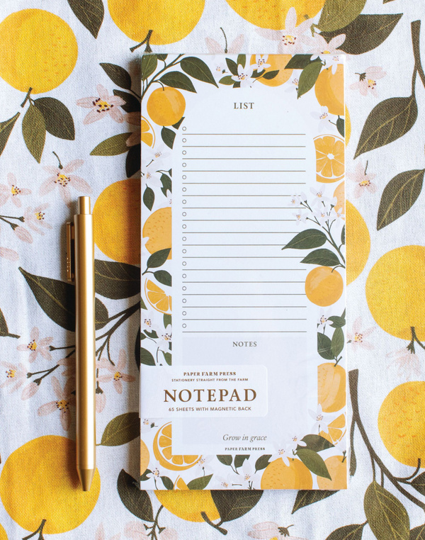 Orange Orchard Notepad, 5 of 5