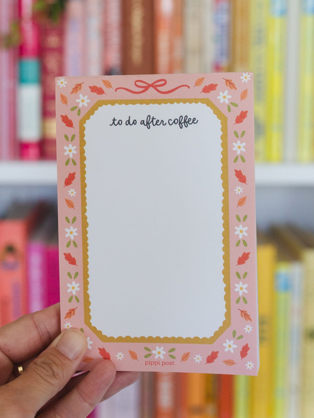 To Do After Coffee 4×6 Notepad, 2 of 5