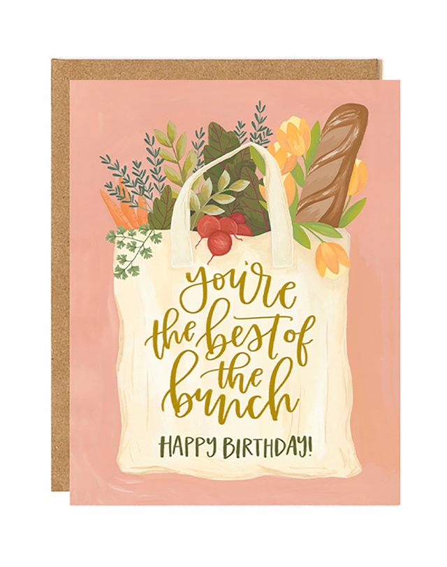 Best of the Bunch Birthday Greeting Card, 1 of 1