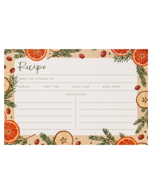 Simmer Recipe Card, 2 of 2