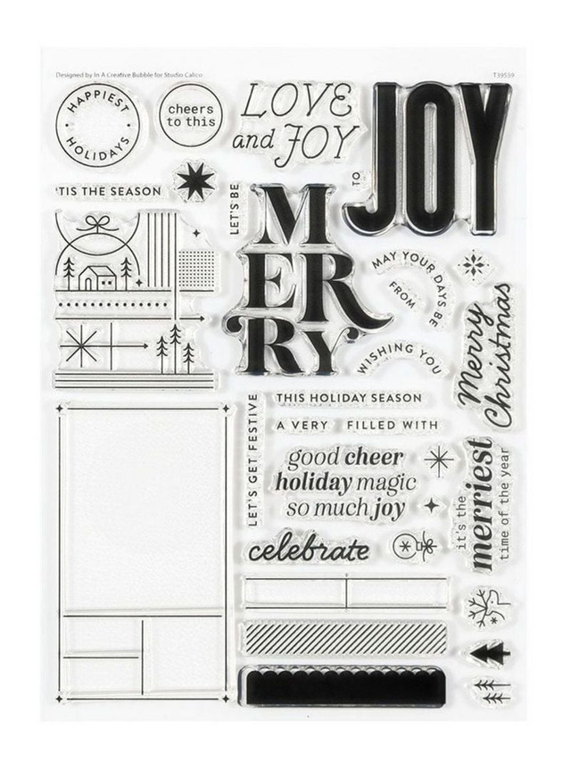 Stamp Set : 6×8 Christmas Gift Tags by In a Creative Bubble, 1 of 2