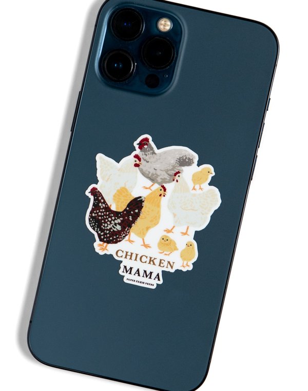 Chicken Mama Decal Sticker, 2 of 3