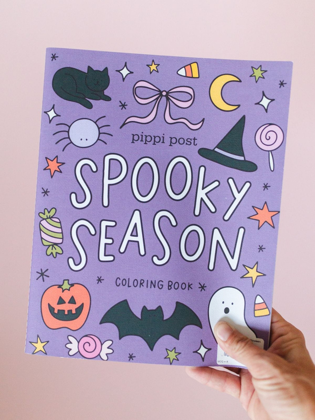 Spooky Season Halloween Coloring Book, 1 of 7
