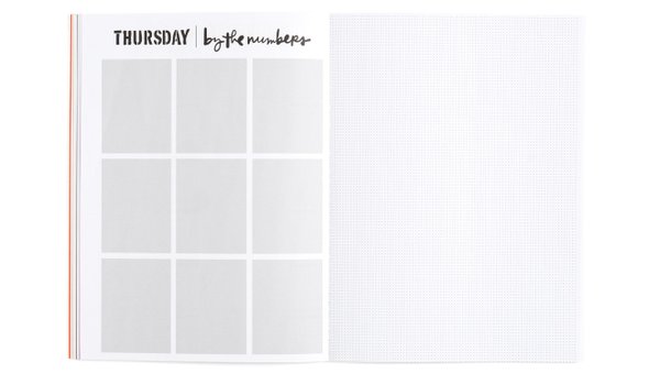 Week In The Life™ Color Blocked Notebook, 5 of 9