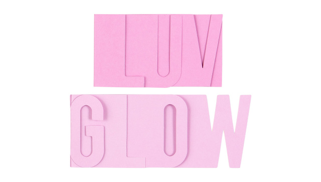 Color Collective Word Stacks - Pinkity, 1 of 3