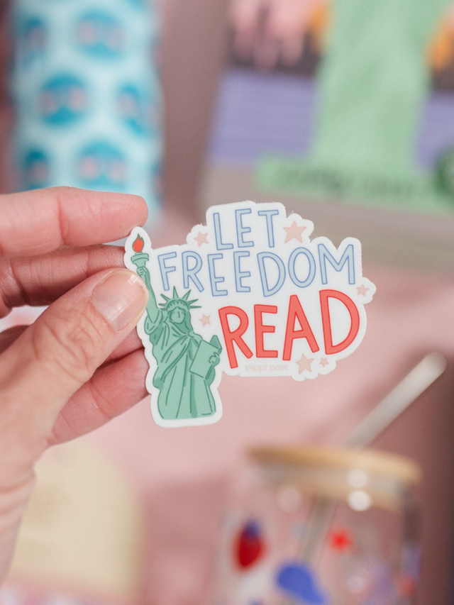 Let Freedom Read Decal Sticker, 1 of 2