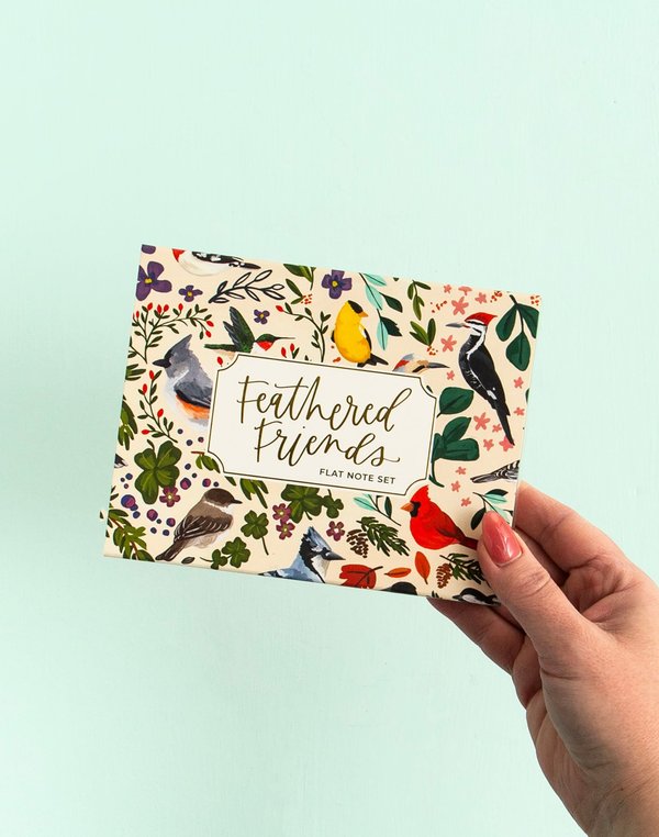 Feathered Friends Birds Flat Note Set, 3 of 9