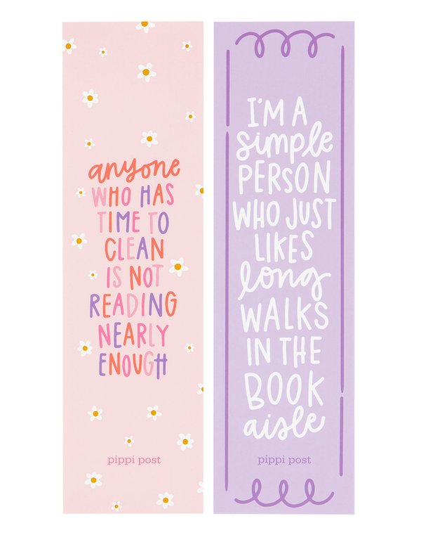 Long Walks in the Book Aisle Bookmark Set, 3 of 4