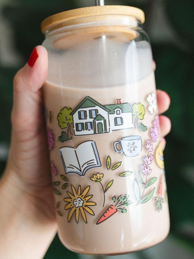 Anne of Green Gables Glass Can, 4 of 6