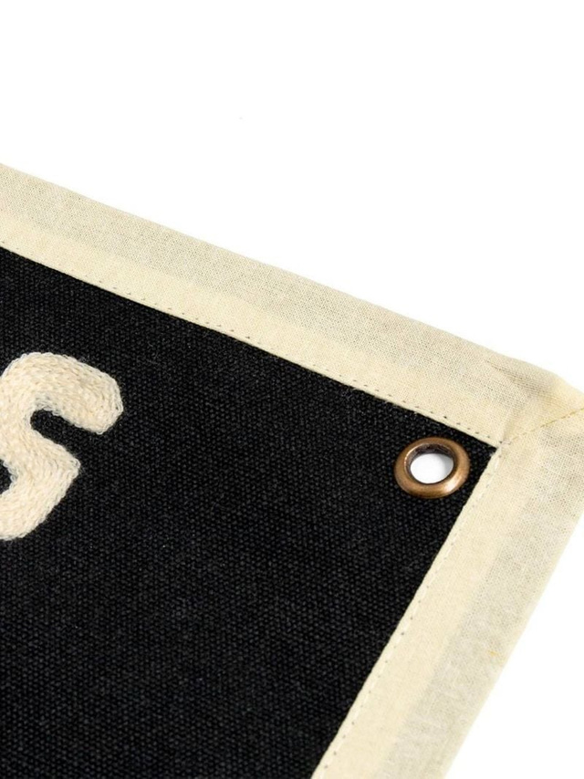 Books Are My Happy Place Embroidered Canvas Banner, 2 of 2