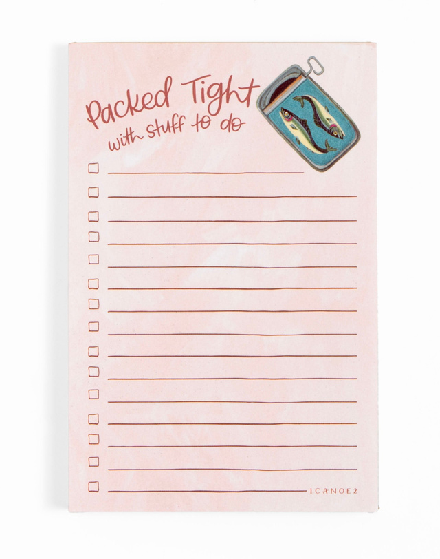 Sardine To Do Notepad , 1 of 2