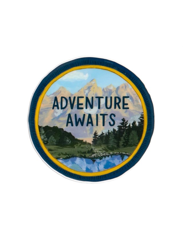 Adventure Awaits Decal Sticker, 5 of 5