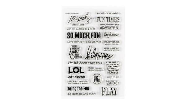 Stamp Set : 4×6 Funnest, 1 of 4