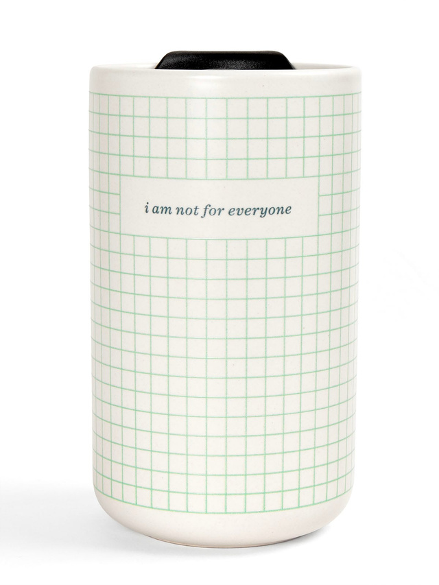 I Am Not For Everyone Travel Ceramic Coffee Mug, 1 of 1