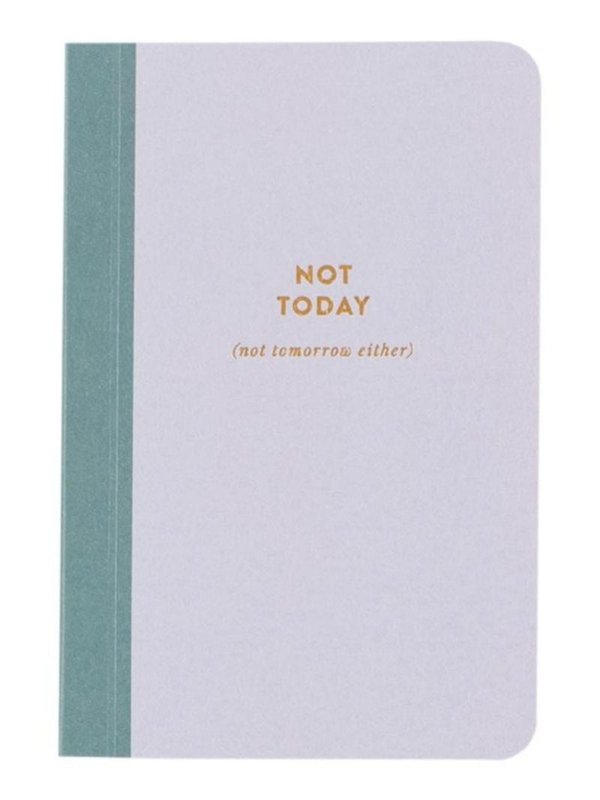 Not Today Mini Journal, 1 of 2