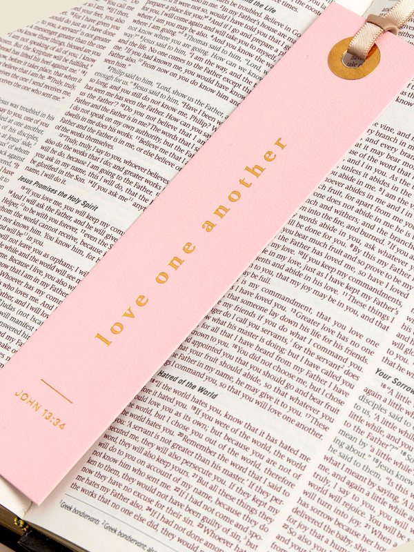 Love One Another Scripture Bookmark, 1 of 2