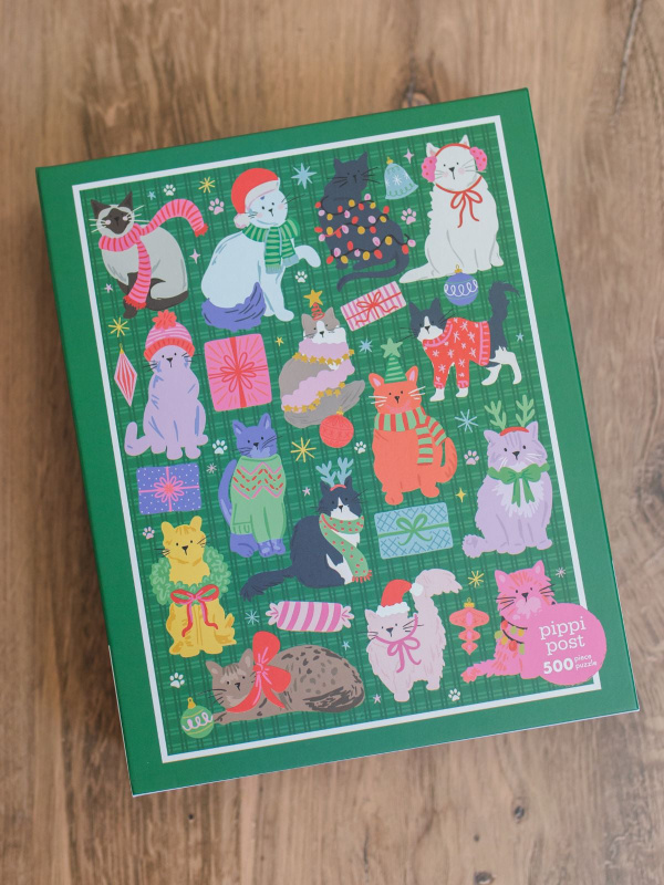 Christmas Cats - 500 Piece Jigsaw Puzzle, 3 of 7