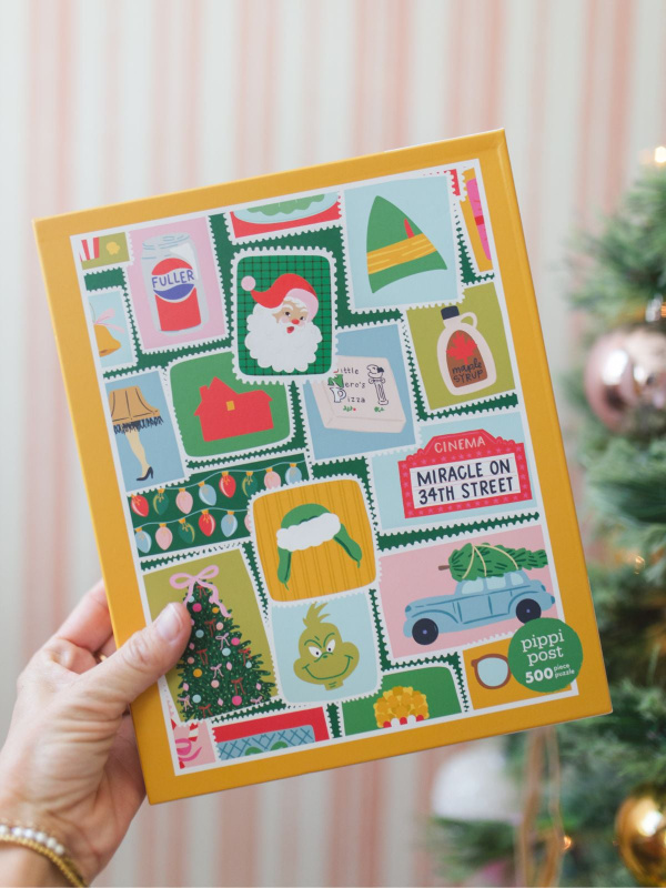 Christmas Movie Favorite Stamps - 500 Piece Jigsaw Puzzle, 4 of 8