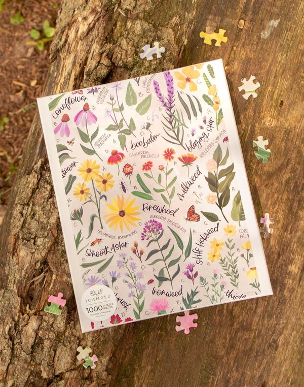 Wildflower Botanicals - 1,000 Piece Jigsaw Puzzle, 5 of 6