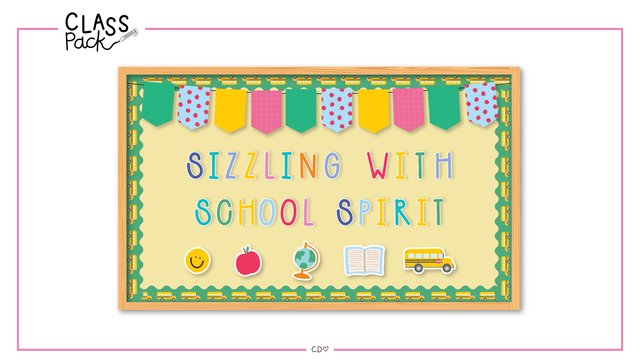 Sizzling With School Spirit Digital Class Pack, 1 of 9