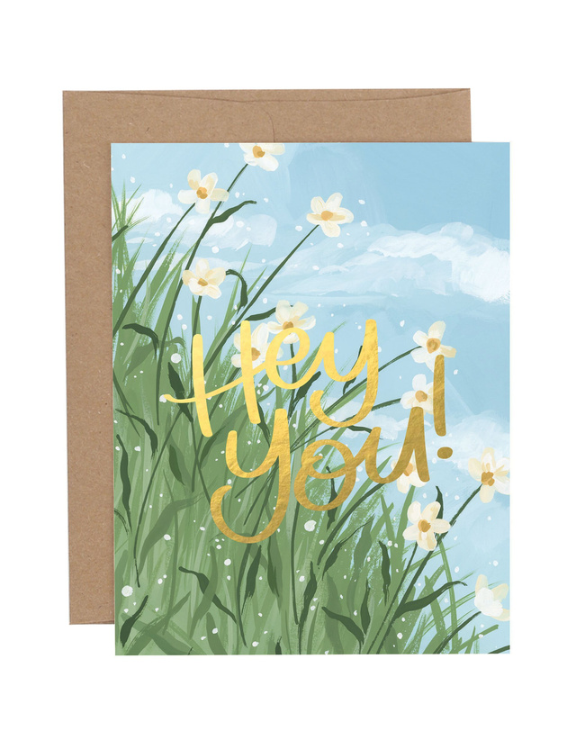 Hey You! Greeting Card, 1 of 1