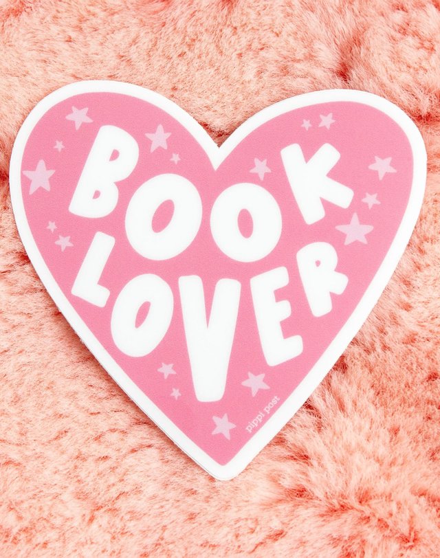 Book Lover Decal Sticker, 2 of 4